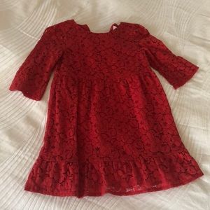 Gorgeous Red Lace Dress